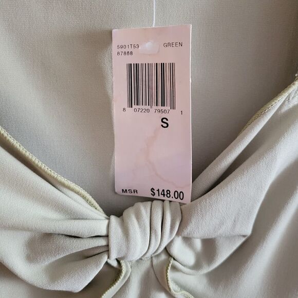 Max Studio lt sage Woman's Midi Dress Small NWT - Picture 5 of 7